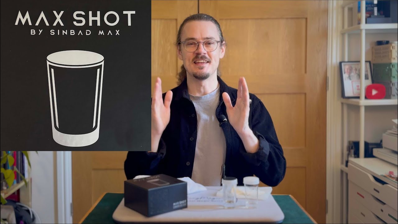 Max Shot by Sinbad Max and Ochiu Magic Review (PERFECT shot glass production? 🧐)