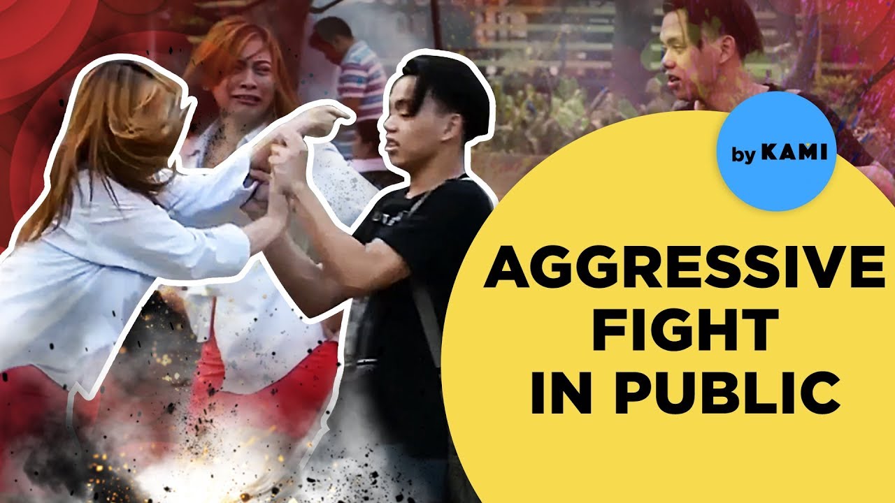 Aggressive fight in public (Domestic abuse - Social Experiment) | HumanMeter