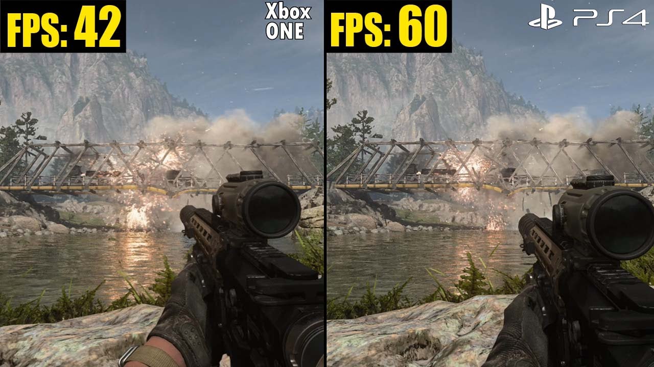 Modern Warfare II Xbox One vs PlayStation 4 Comparison | Loading, Graphics, FPS Test