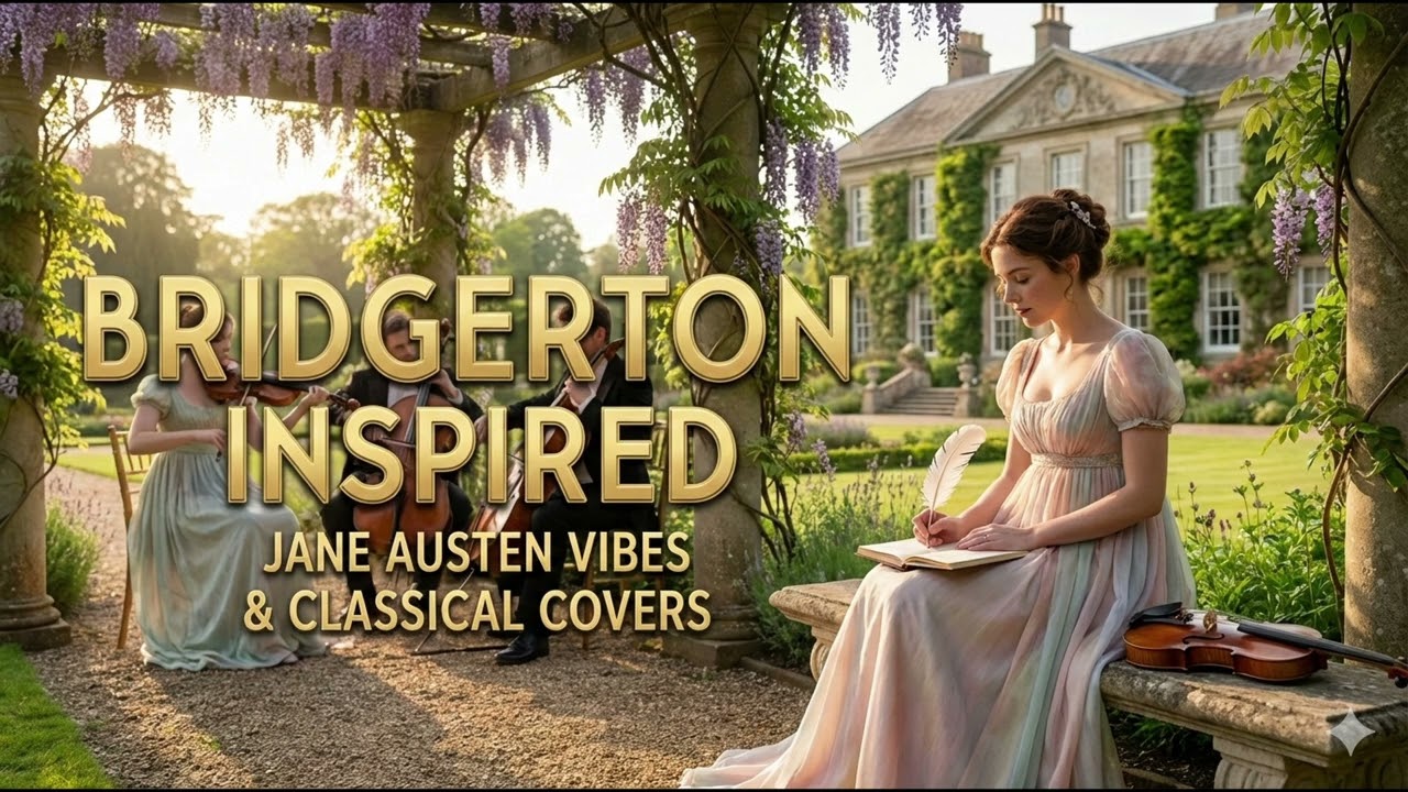 Bridgerton Style Music for Concentration Dark Academia Deep Focus Playlist