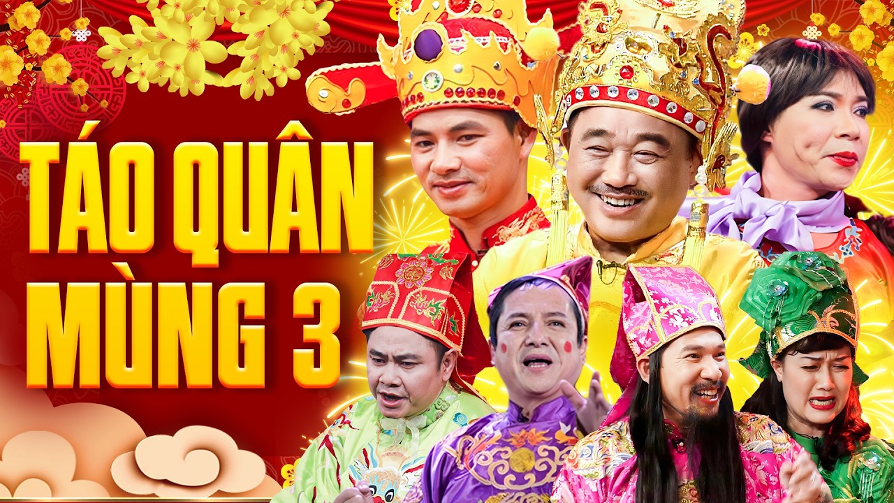 TÁO QUÂN MÙNG 3 TẾT MÃ ĐÁO THÀNH CÔNG | Táo Quân Bản Full ĐẶC BIỆT | Hài Tết VTV Tuyển Chọn