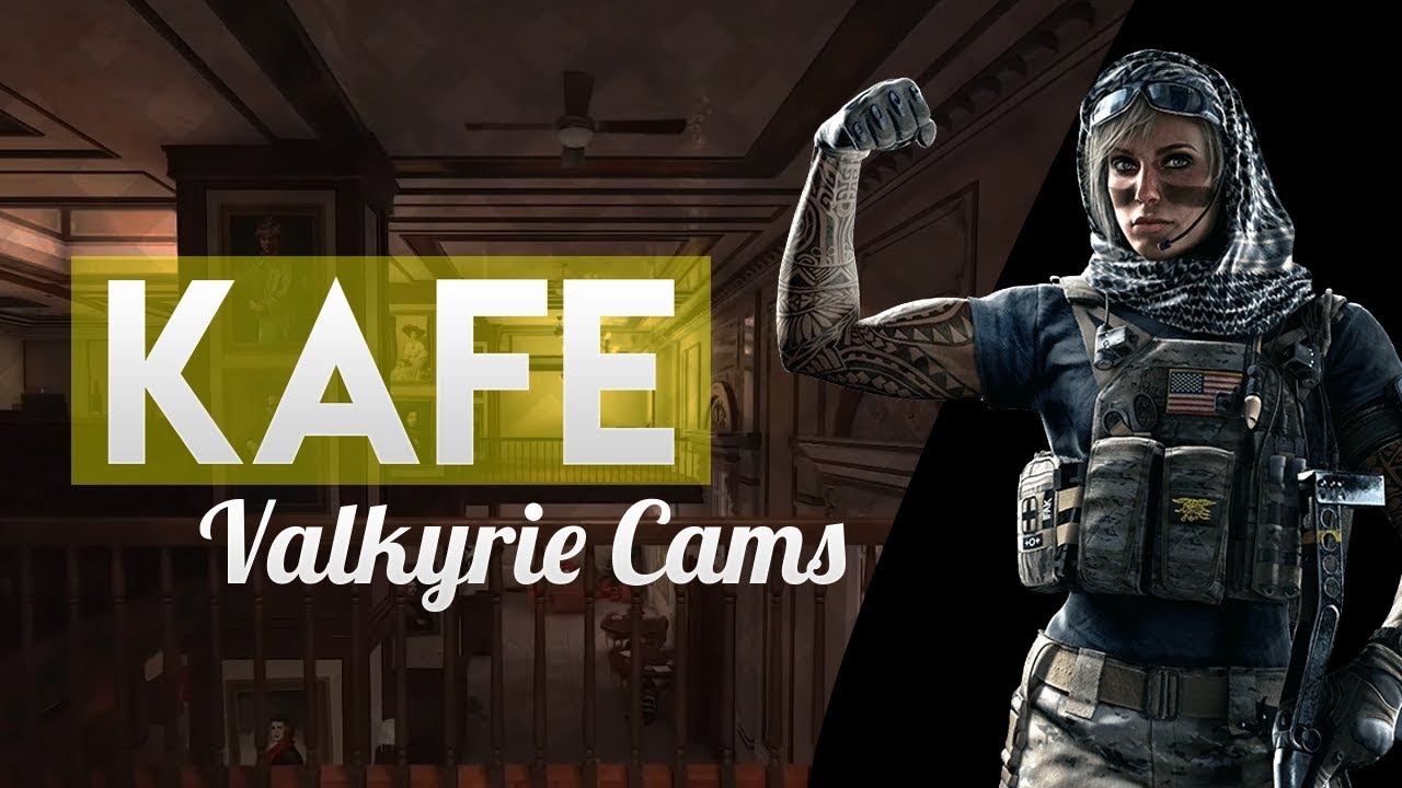 Rainbow Six Siege - Valkyrie Camera Spots - Kafe rework
