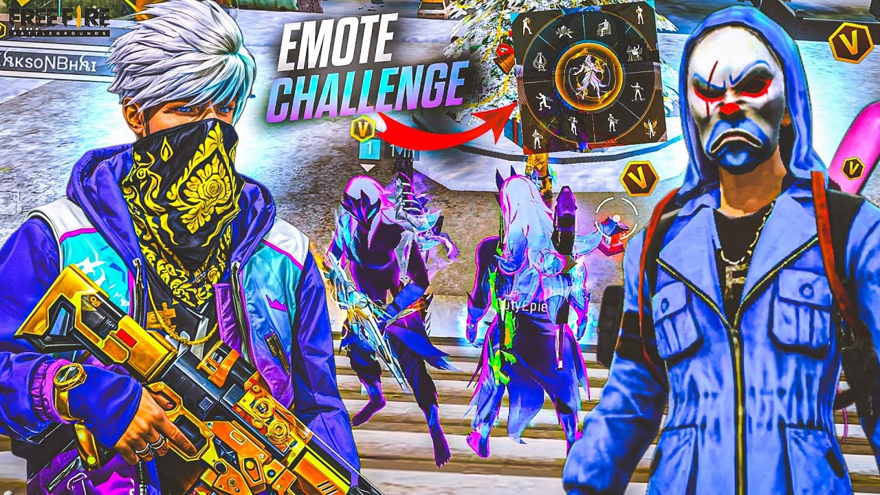 Emote Verses With V Badge Player Chiku Bhai 😱 Win 10,000 Diamonds 🔥 Garena free fire