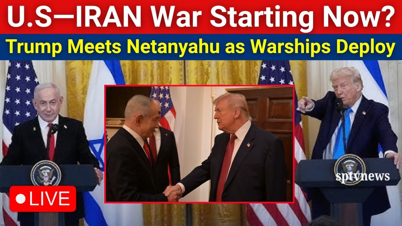 LIVE: U.S Vs Iran War on Brink? Donald Trump Drops Blunt Warning After Netanyahu Meeting | Khamenei