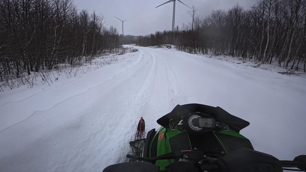 Snowmobiling in Maine 2/11/2026