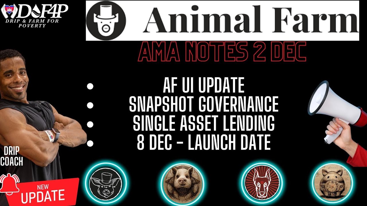 Drip Network Animal Farm AMA Update 2 Dec