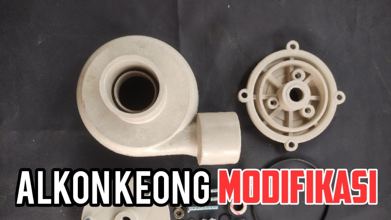 Pasang Alkon Keong Modifikasi menggunakan oring di mesin Shimizu