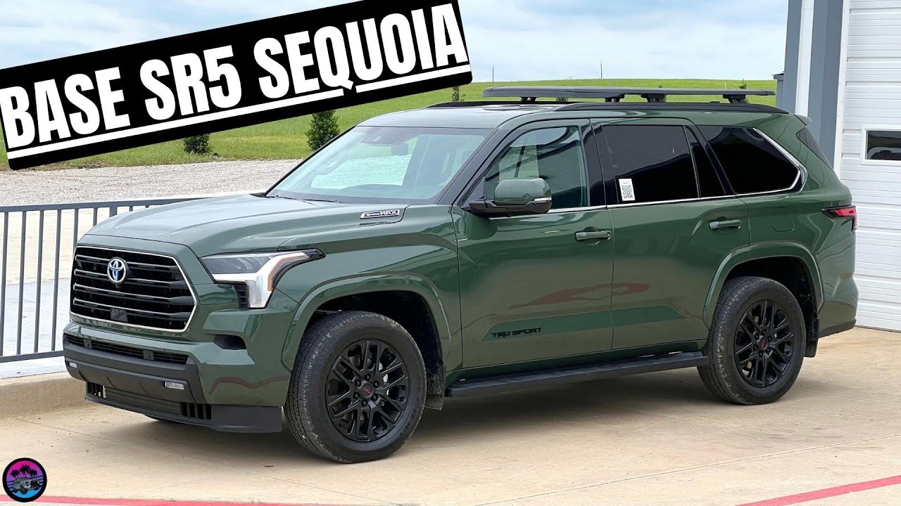 What Comes Standard On A Base Model SR5 2023 Sequoia?