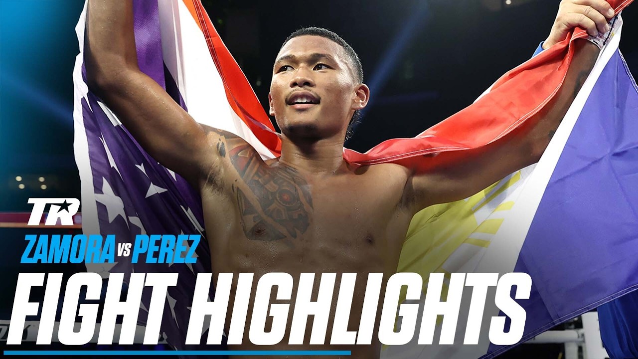 Filipino Boxer DJ Zamora Wins Comfortably Against Gerardo Antonio Perez | FIGHT HIGHLIGHTS