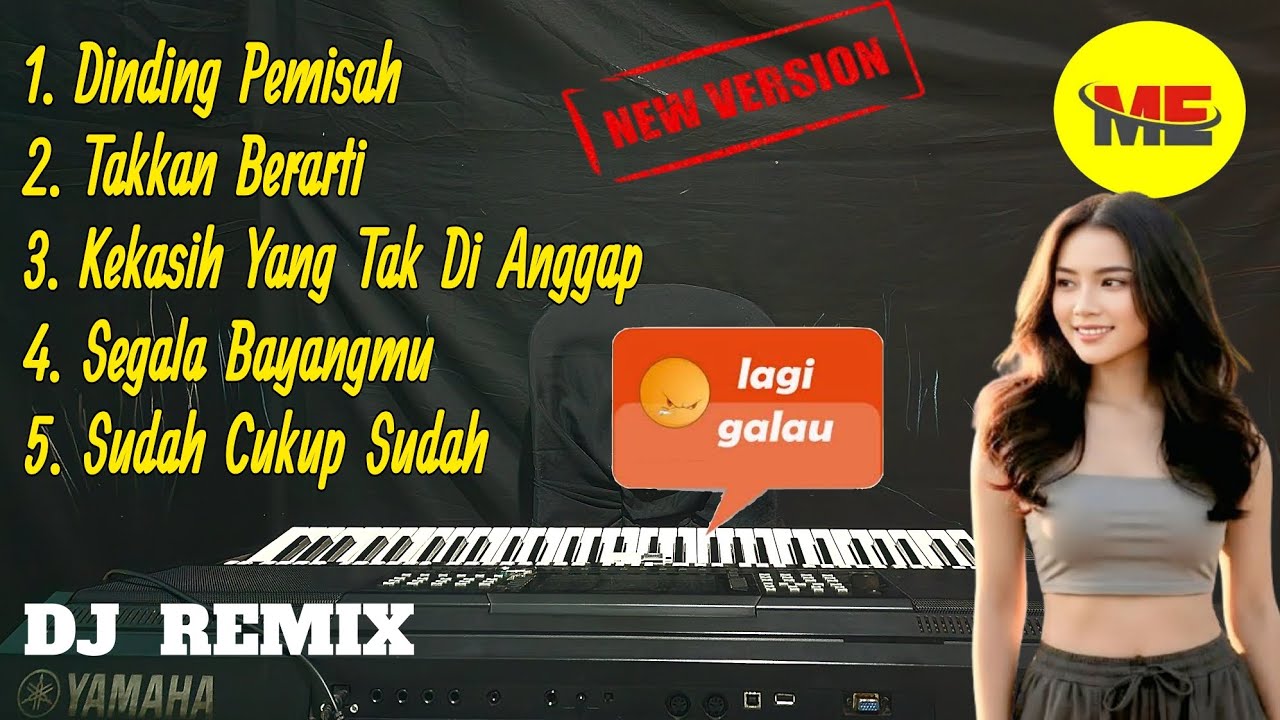 5 TOP Pop Galau Vol. 2 Cover Electone Full Bass 