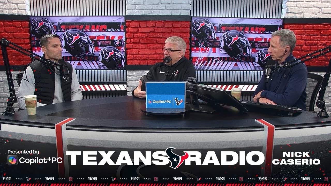 Nick Caserio All Access | Texans Win 6 Straight + Raiders Week Preview