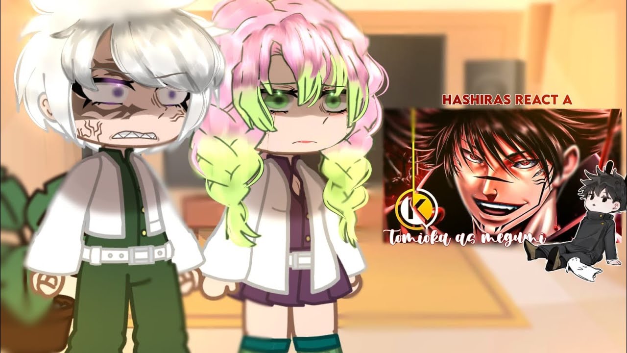 Hashiras reagindo ao rap do Sukuna | @OkabeOficial | Tomioka as Megumi