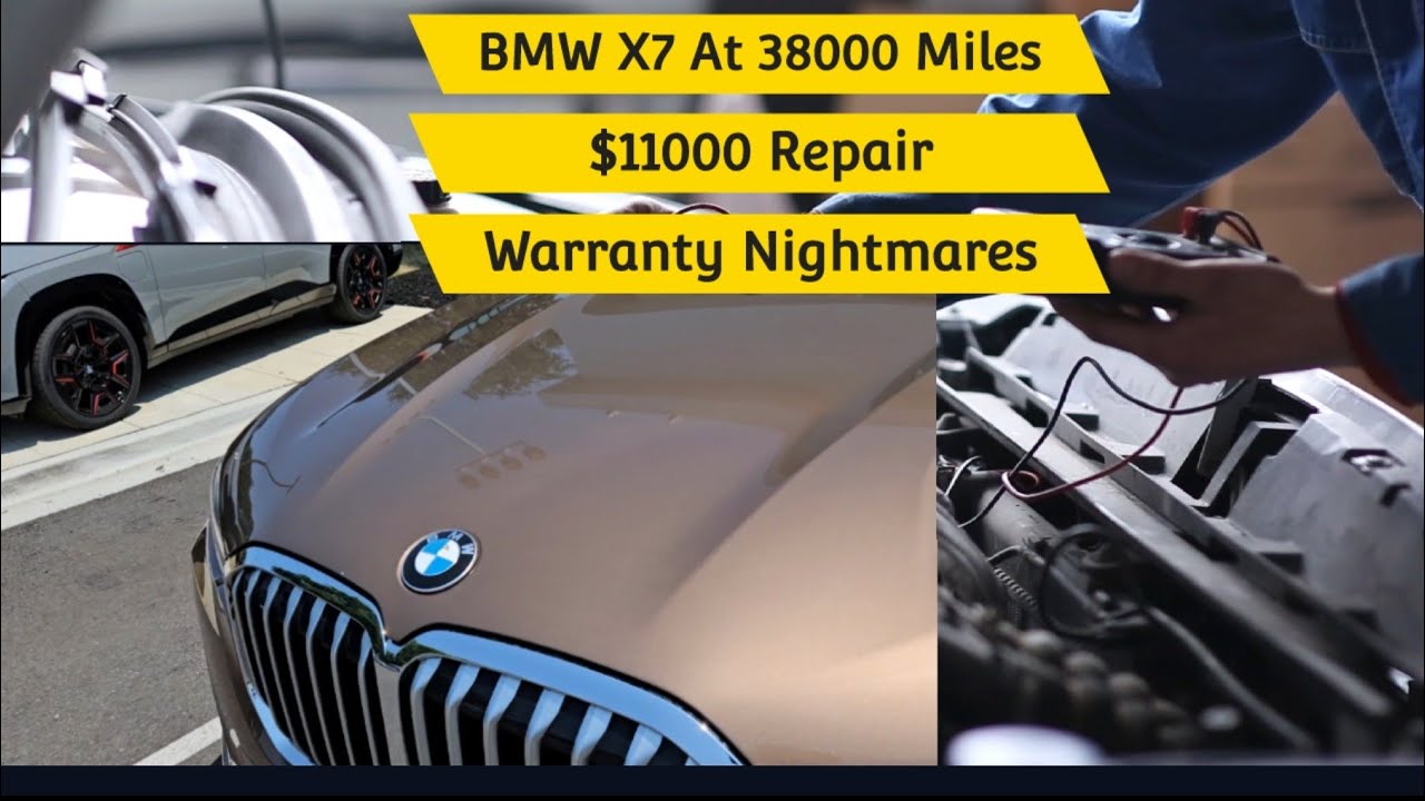 Надёжность BMW X7? Ремонт за 11 000 долларов через 38 000 миль | Гарантийные кошмары | #автомобил...