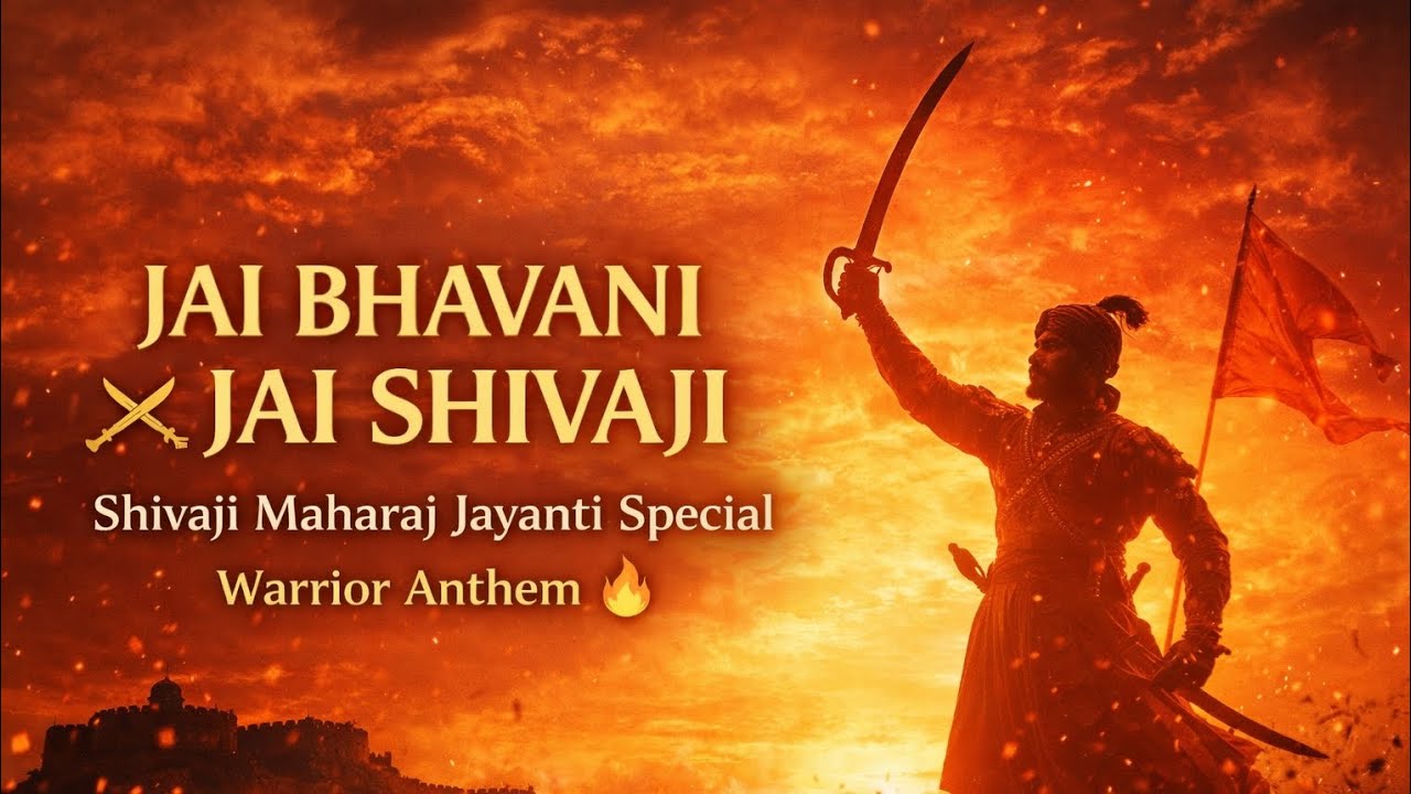 Jai Bhavani Jai Shivaji ⚔️🔥 | Shivaji Maharaj Jayanti Special Song | Warrior Tribute Anthem