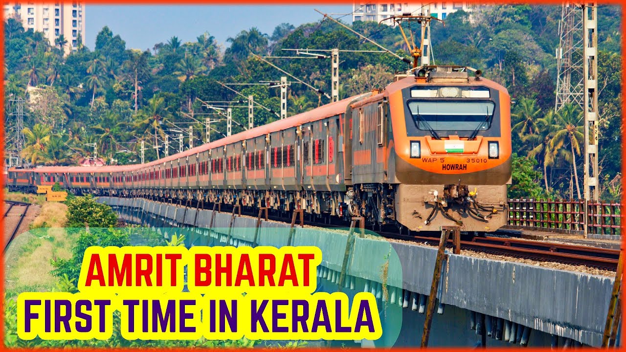 Sizzling Sunday for Keralites 😍 AMRIT BHARAT FOR THE FIRST TIME!!