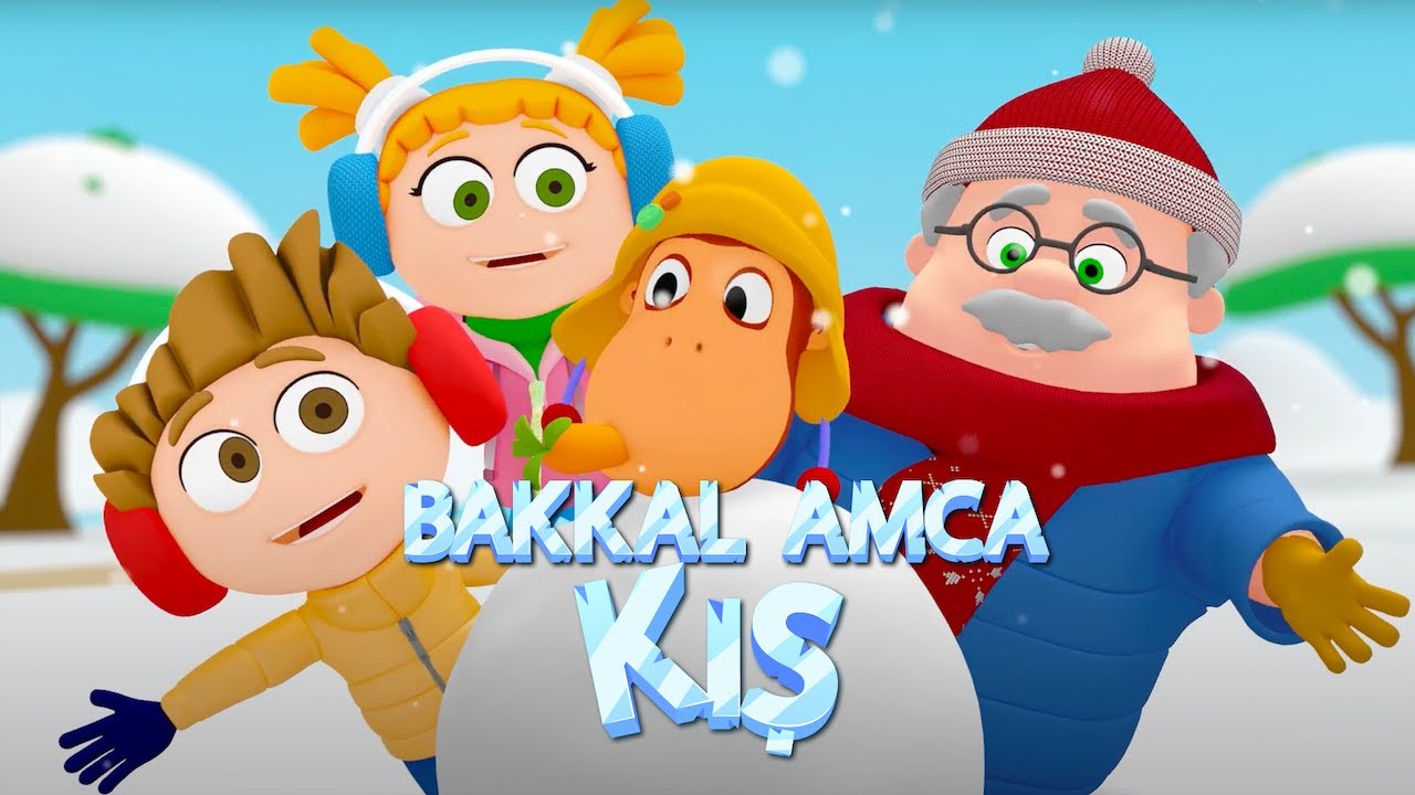 Bakkal Amca ❄️ Kış &Ouml;zel YENİ: Kızak ve Kardan Adam Şarkısı 🎵🥶  #BakkalAmca
