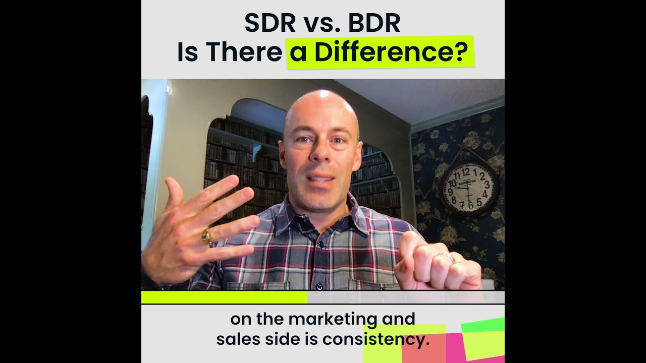What's the difference between SDR and BDR?