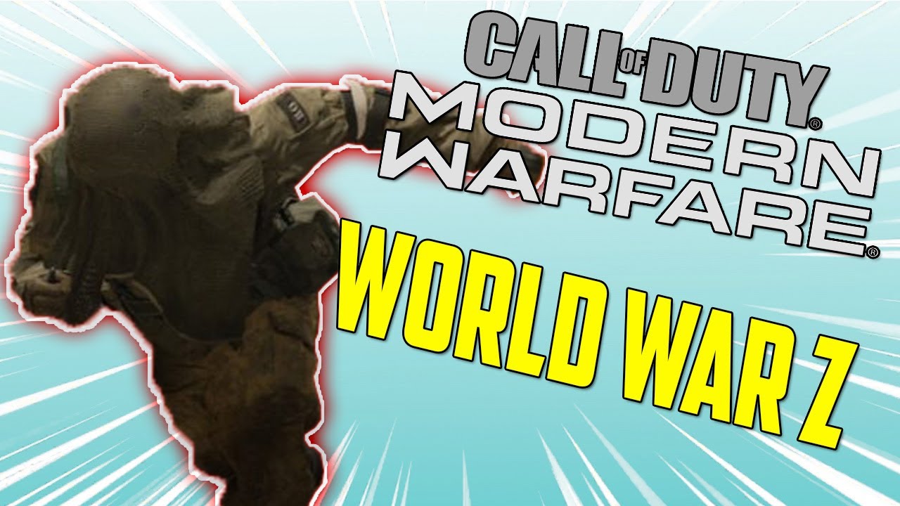 NEW WORLD WAR Z!! - Modern Warfare FUNTAGE! (Funny moments)