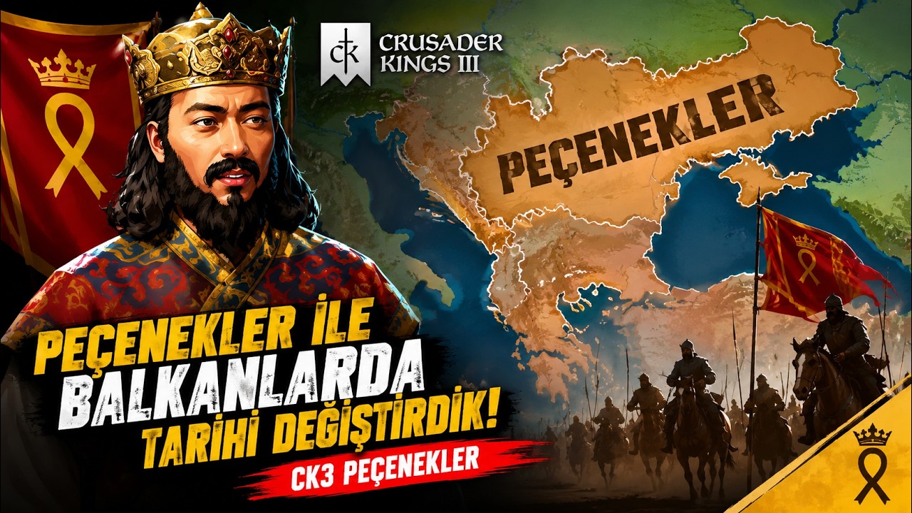 CK3’de Peçenekler ile Balkanlarda Tarihi Değiştirdik!