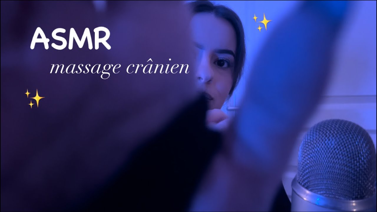 ASMR : massage crânien intenses ( différents triggers pour un maximum de frissons )✨