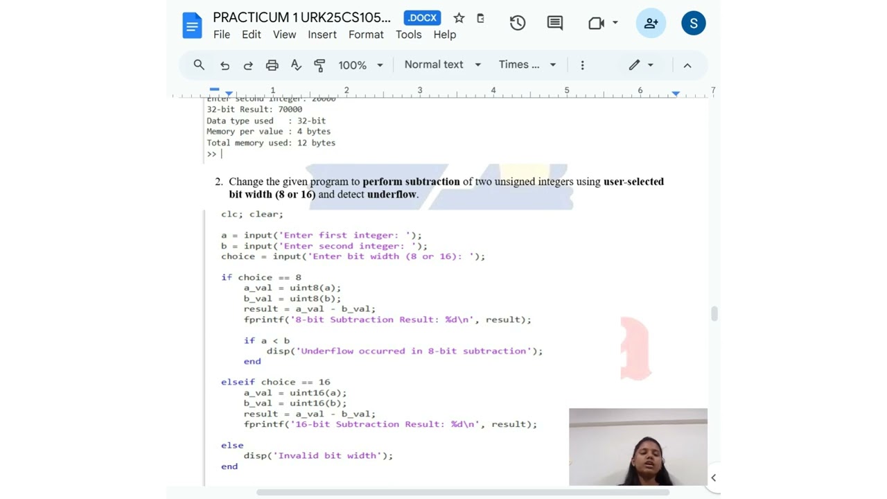 PRACTICUM 1 COMPUTER ORGANIZATION AND ARHITECTURE