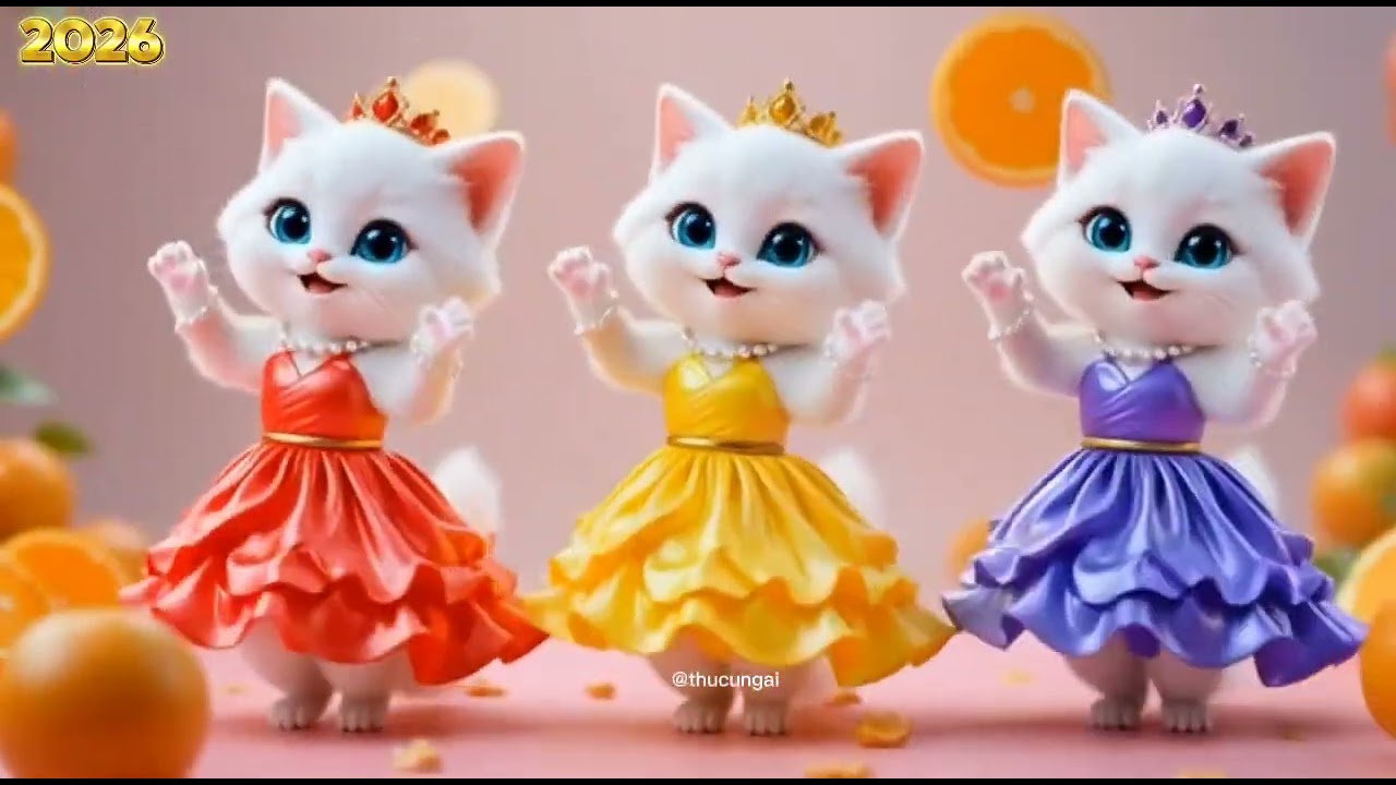 बिल्ली डांस | Cutest Cat videos funny dance🤣💃Videos for cats 