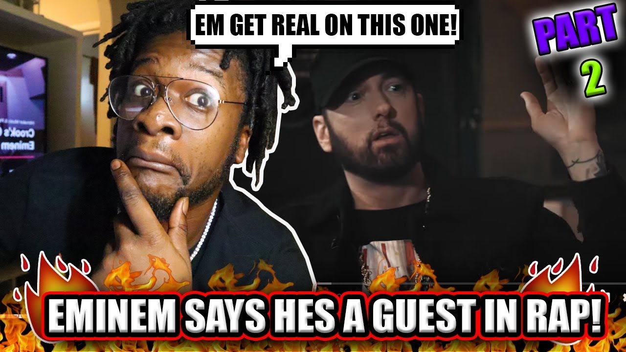 EMINEM SAYS HE IS A GUEST IN HIP HOP !? | Eminem & Crooked I - Crooks Corner (Part 2)