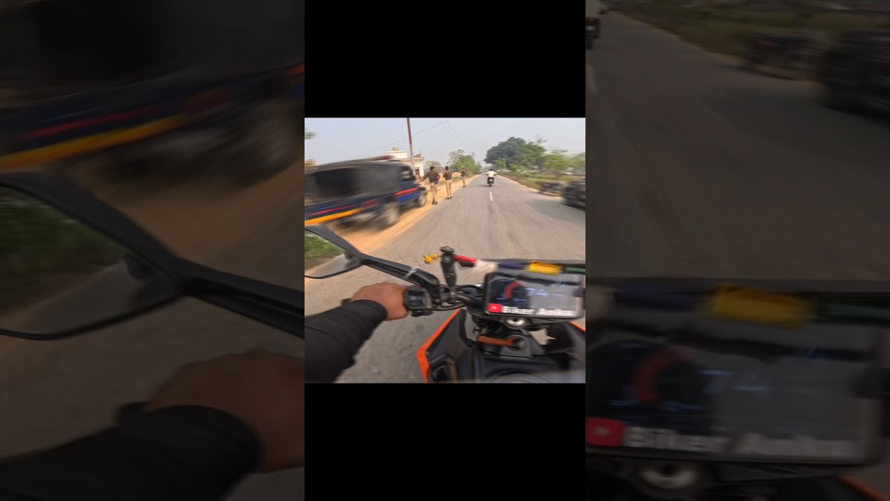 Police Shocked 💀 ||#reels #ktm #shorts #bike #reel #short #rider #duke #crash #love #india #nepal