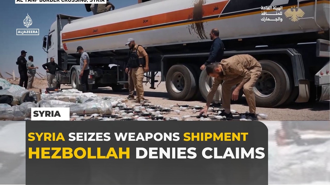 Syria shoots down weapons shipment reportedly headed for Hezbollah in Lebanon