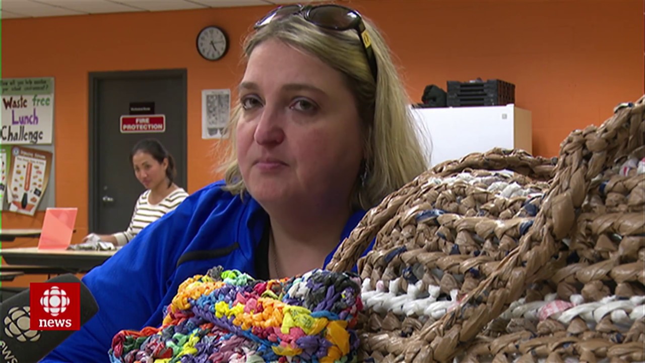PLARN - Windsor group turns plastic bags into mats & pillows.