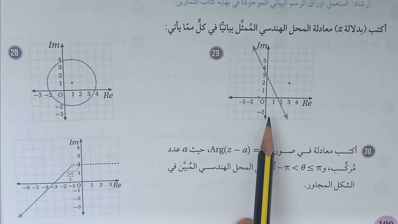 أتدرب(28إلى36)و(مهارات التفكير)(المحل الهندسي)رياضيات توجيهي أكاديمي الصف(12)