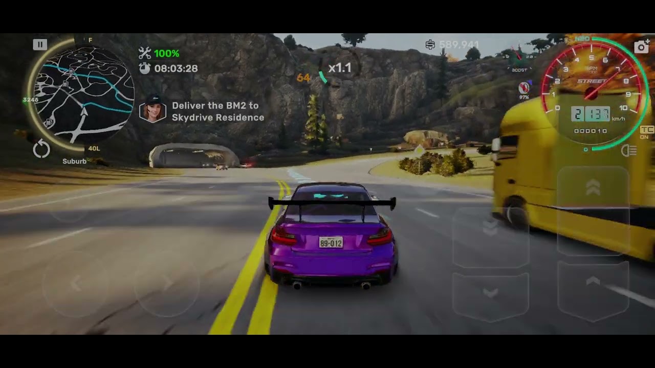 Car delevery mission BMW (CarX Street) *failed* (02) 