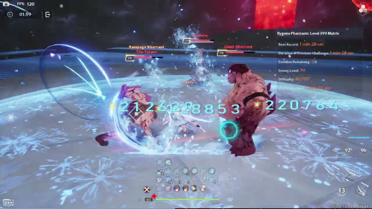 [Tower Of Fantasy Global]  Alyss/Frigg/Saki Rotation in Bygone Phantasm