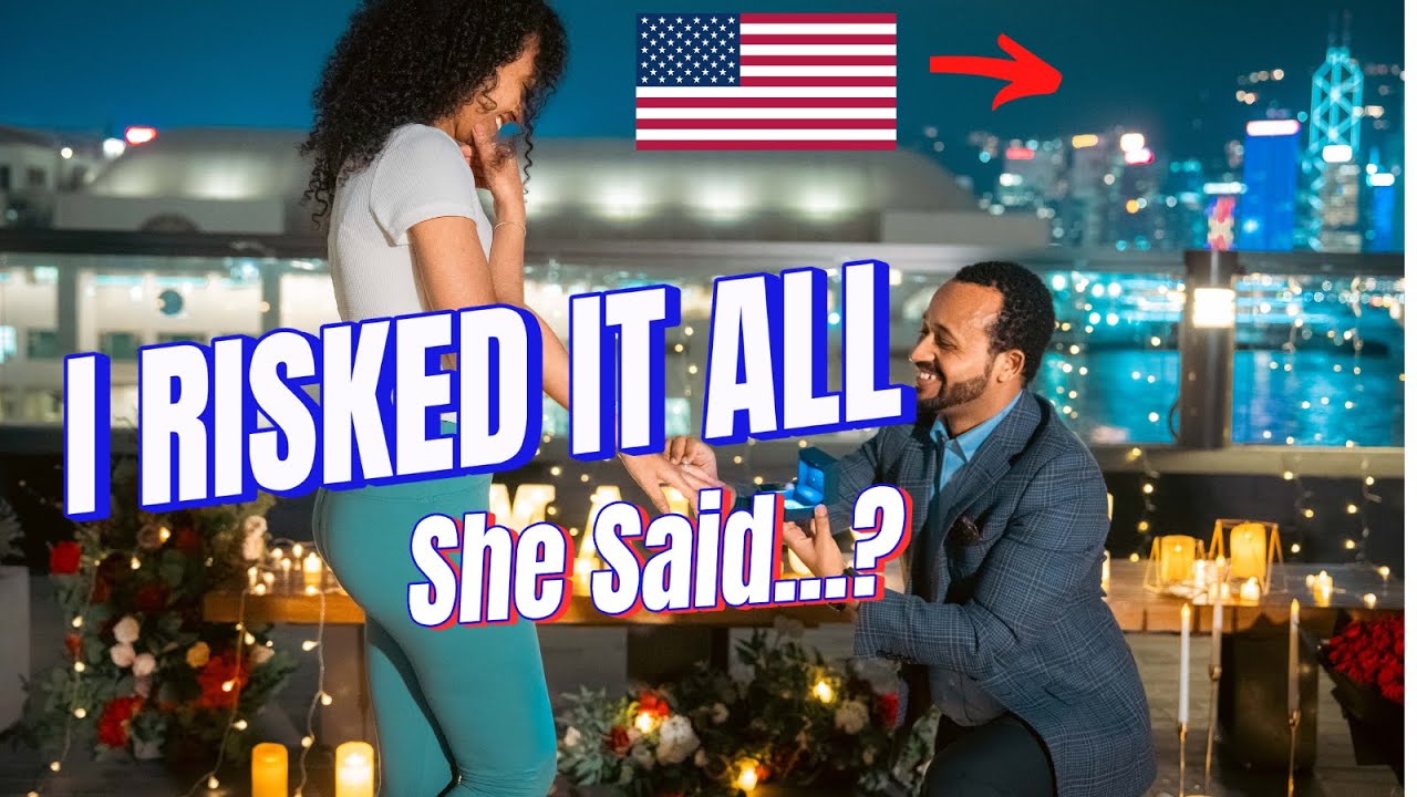I Flew over 8,000 Miles To Propose (She Had NO Idea) ✈️💍