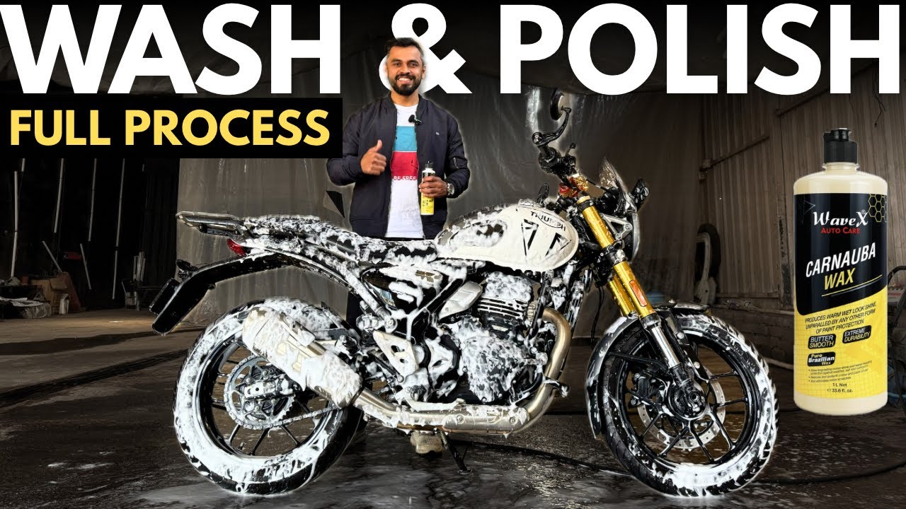 Speed 400 Full Wash + Polish Tutorial | Keep Your Bike Shining Like New✨
