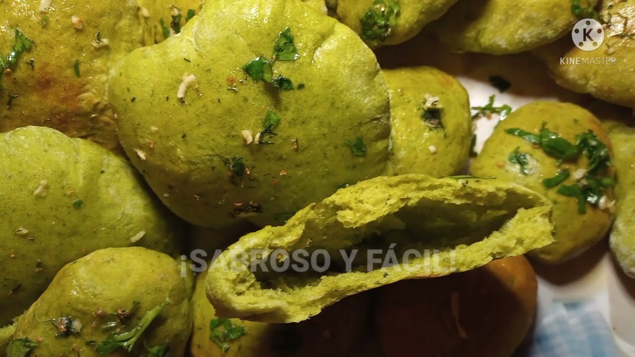 ¡PAN ÁRABE DE ESPINACA DELICIOSO Y LLAMATIVO!🍞🥬| ¡SABROSO Y FÁCIL!