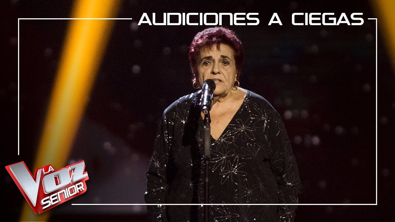 Germa del Barrio canta 'Nostalgia' | Audiciones a ciegas | La Voz Senior Antena 3 2019