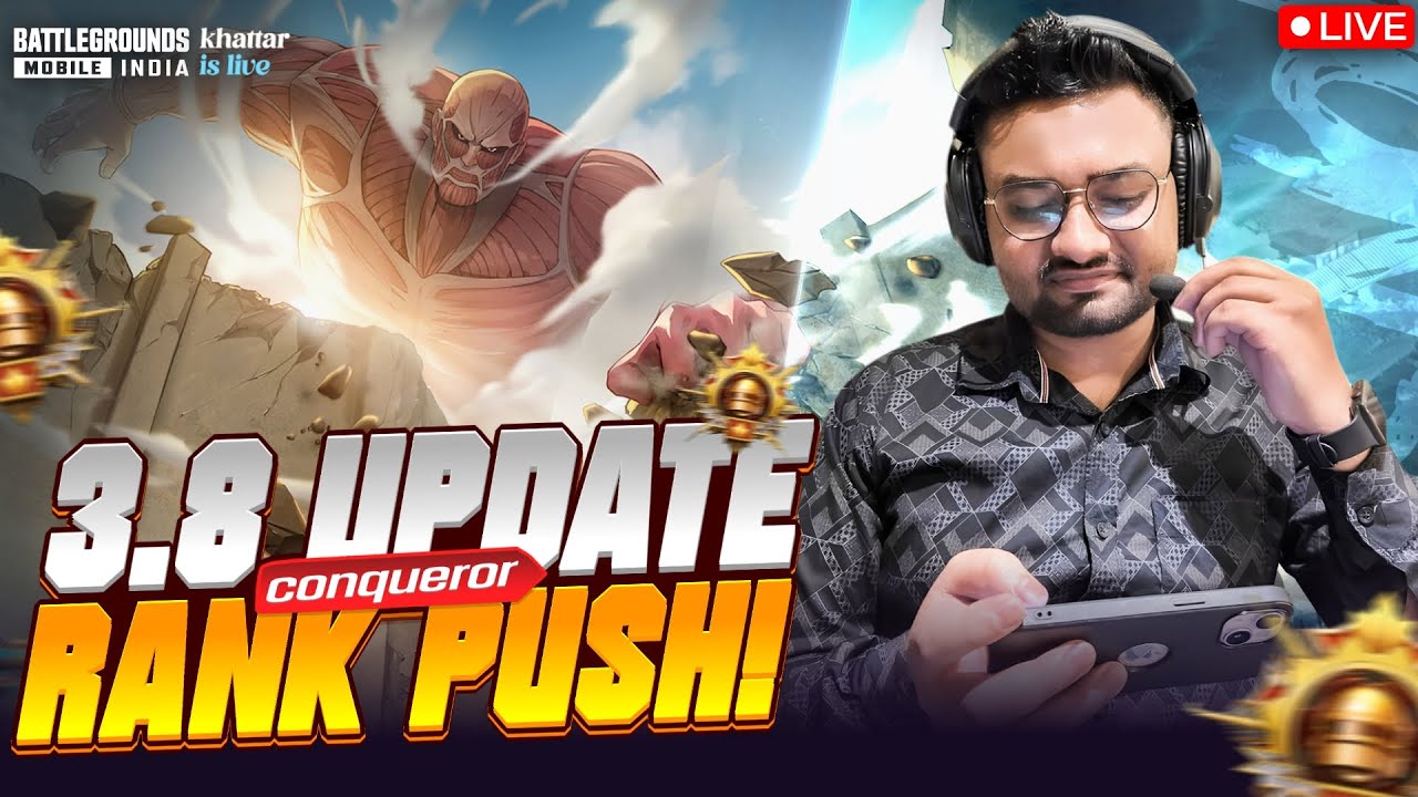 BGMI CONQUEROR RANK PUSH || BGMI LIVE || #bgmi #shortfeed #livestreams