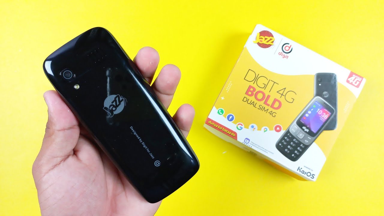 Jazz Digit 4G Bold Unboxing & Quick Review in Pakistan[Urdu/Hindi]