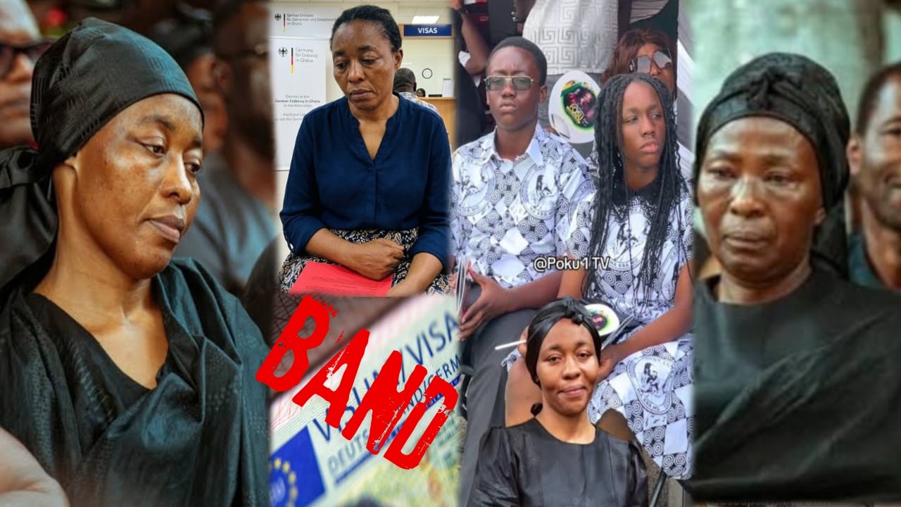 AY3KA_Odo Broni &Her 3 Children Received 10yrs Visa Band From German Embassy Fr False Documentation