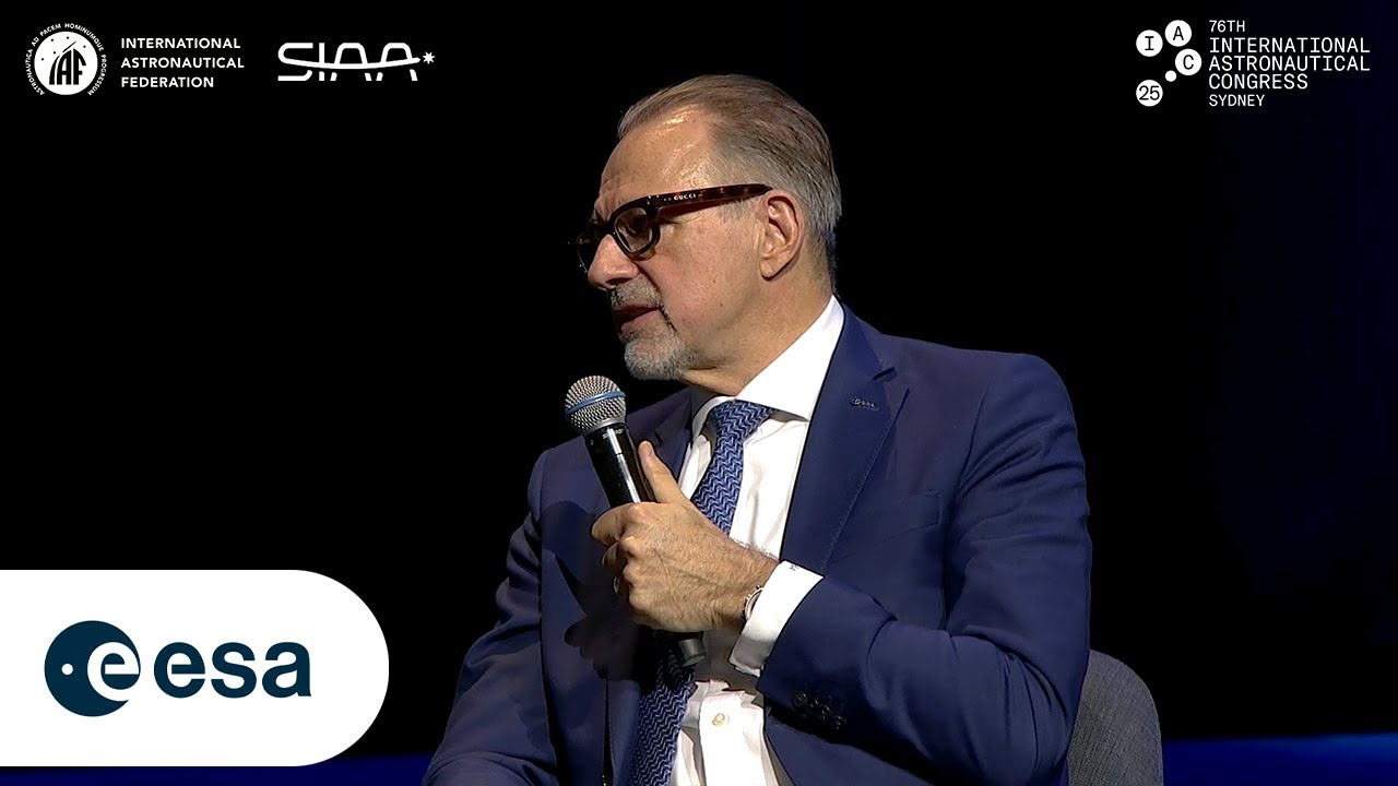 IAC 2025 - One-to-one with ESA Director General Josef Aschbacher