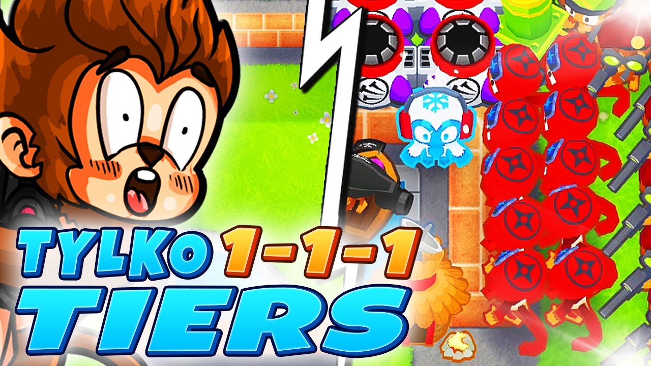 TYLKO 1-1-1 TIERS 💥 Najwyższa runda 💥 Bloons TD 6 | PL