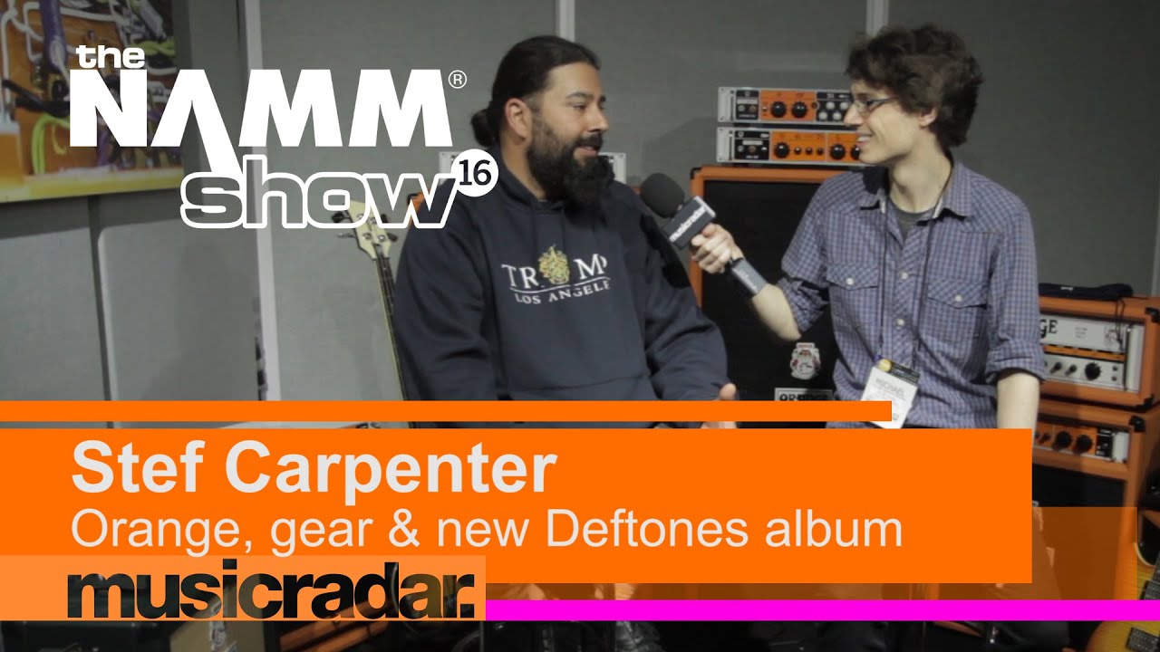 NAMM 2016: Stephen Carpenter on Orange, gear and new Deftones album, Gore