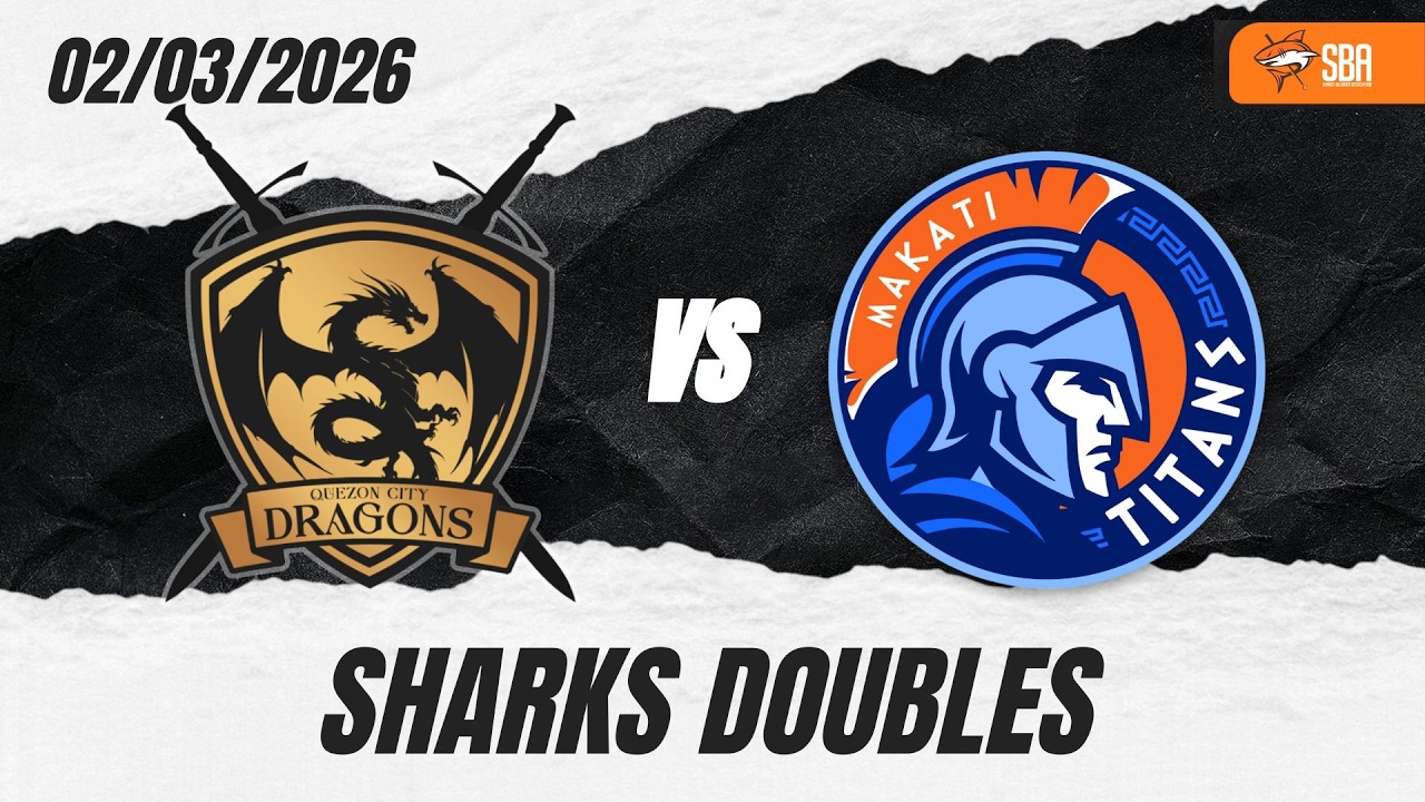 LIVE: QUEZON CITY DRAGONS vs. MAKATI TITANS | SBA SEASON 2 | February 3, 2026