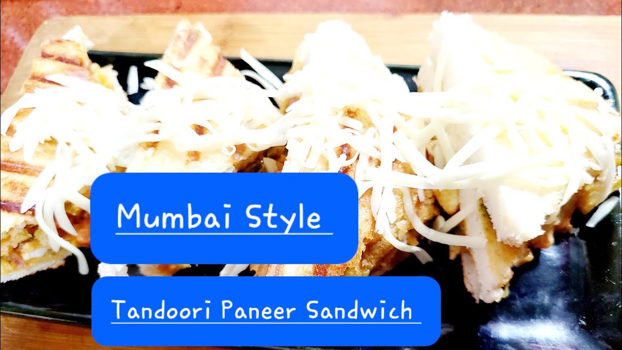 बच्चों के लिए आज बनाया Street Style Tandoori Paneer Sandwich Recipe How to make Sandwich #streetfood