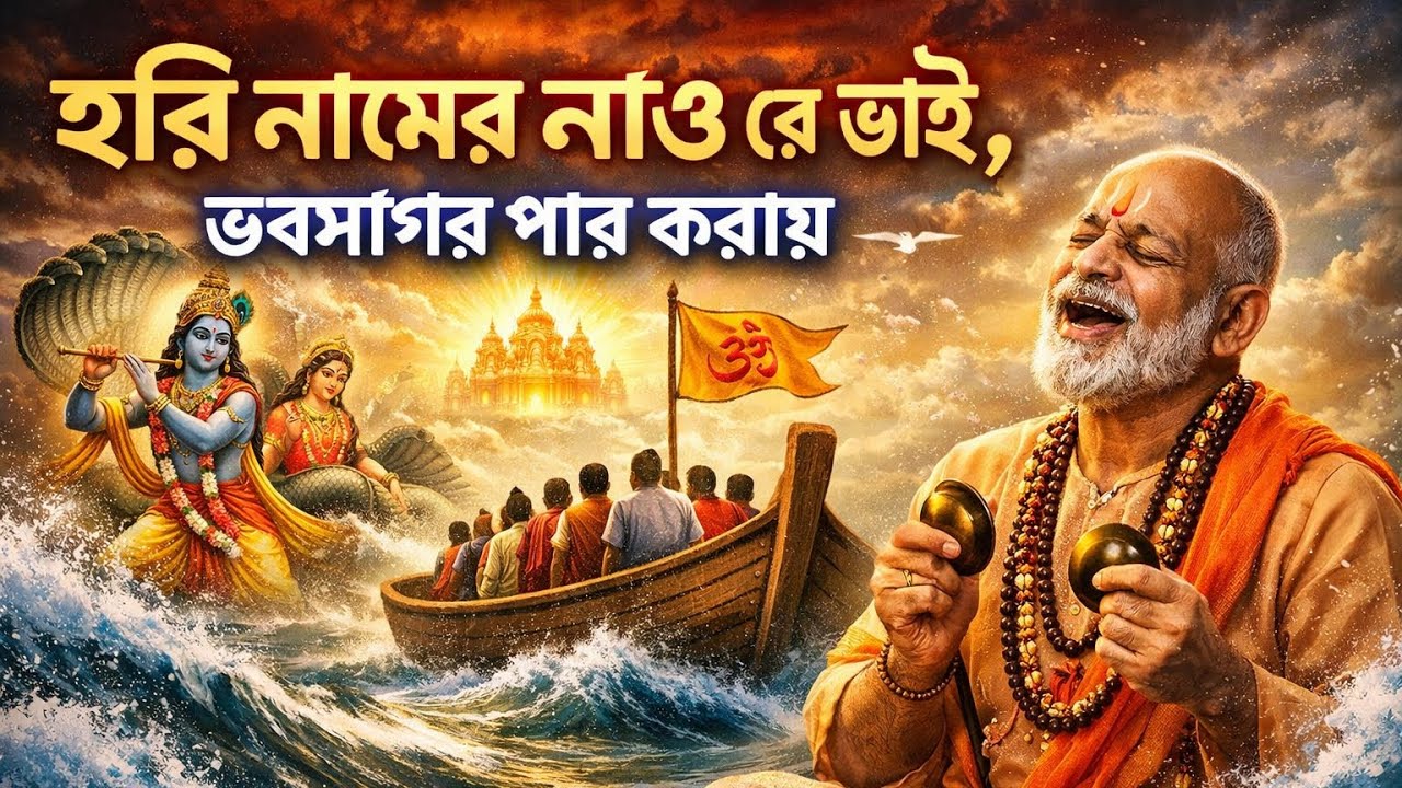 রাধা কৃষ্ণের প্রেমে ডুবে মন 💙🌸 | Radha Krishna Bangla Song | Romantic Devotional 2026