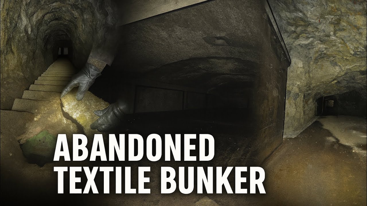 Exploring An Abandoned Military Textile Bunker