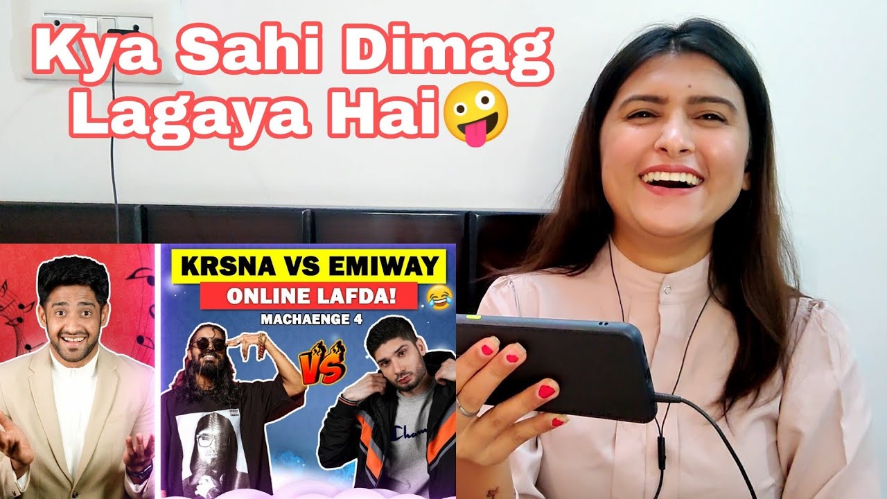 Emiway Bantai vs KRSNA Machayenge 4 Diss Funny | Reaction | Mansi World