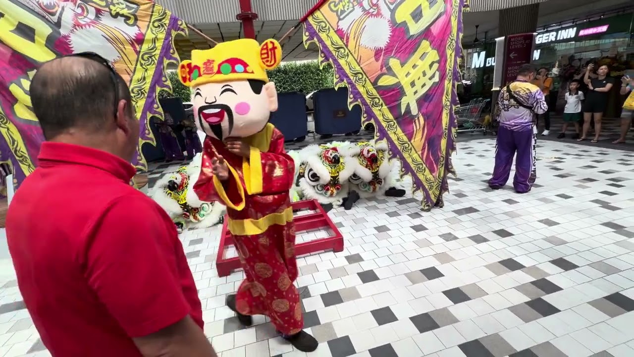 Lion Dance ￼Downtown East ￼Pasir Ris Chinese New Year 2026 Singapore 