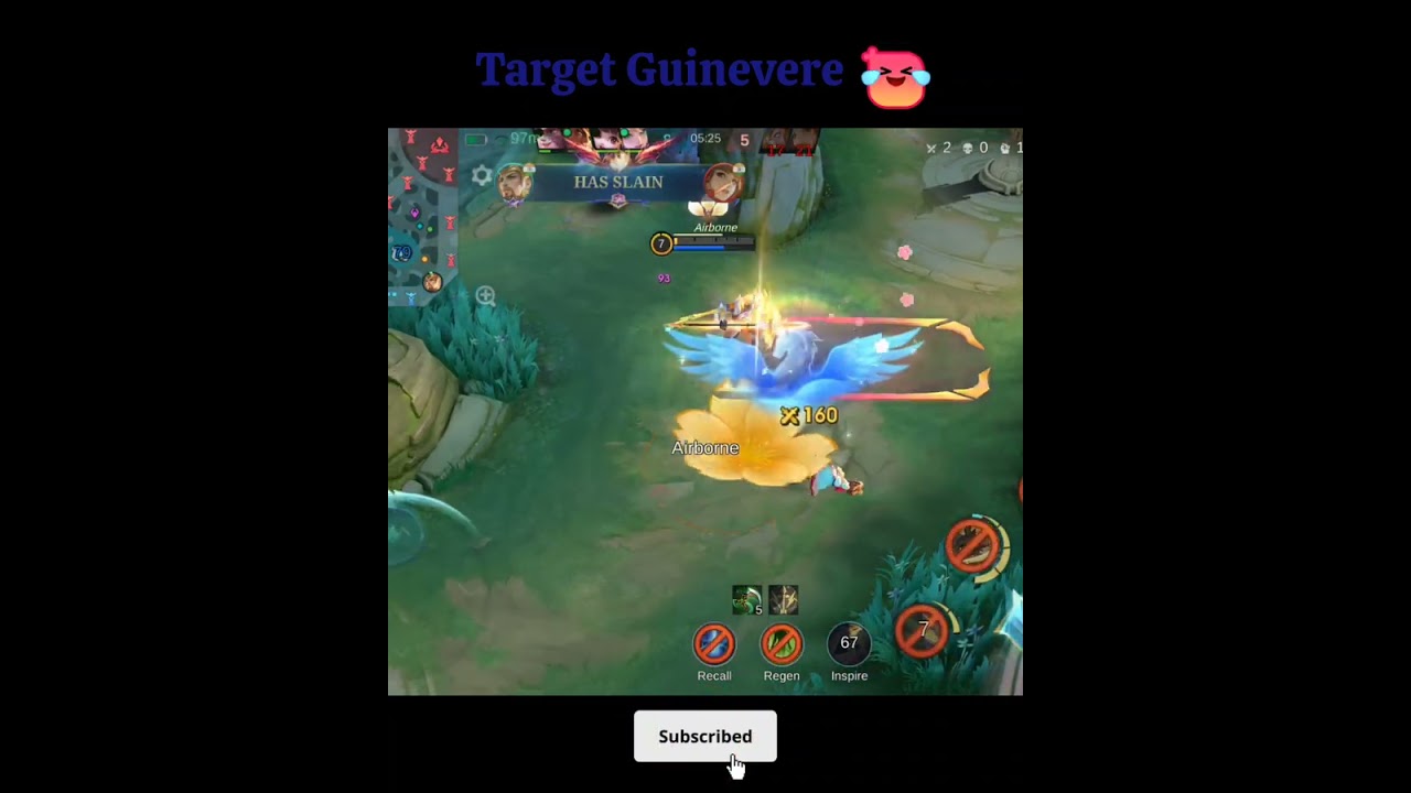 Target Guinevere #mlbb #mobilemoba 